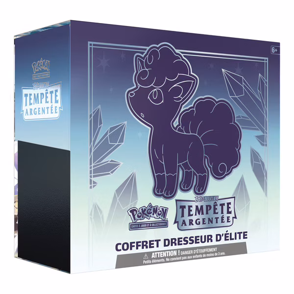 Pokémon – Coffret Dresseur d’Élite de Tempête Argentée + avec protection acrylique 