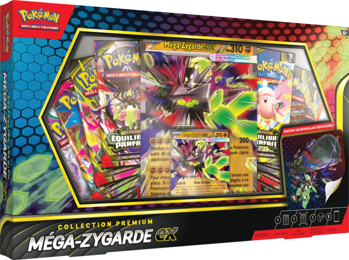 Pokémon – Coffrets Méga-Zygarde ex Premium Collection