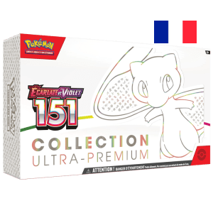 Pokémon – Ultra-Premium-Kollektion Écarlate et Violet – 151 + Mit Acrylschutz