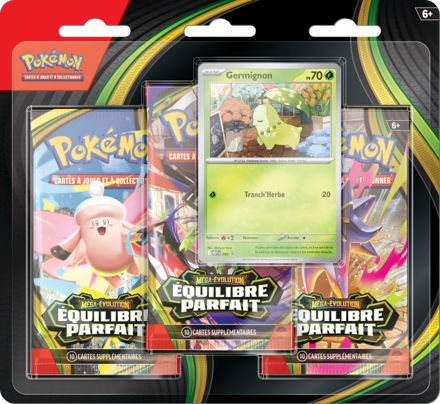 Pokémon – Équilibre Parfait Three Pack Blister