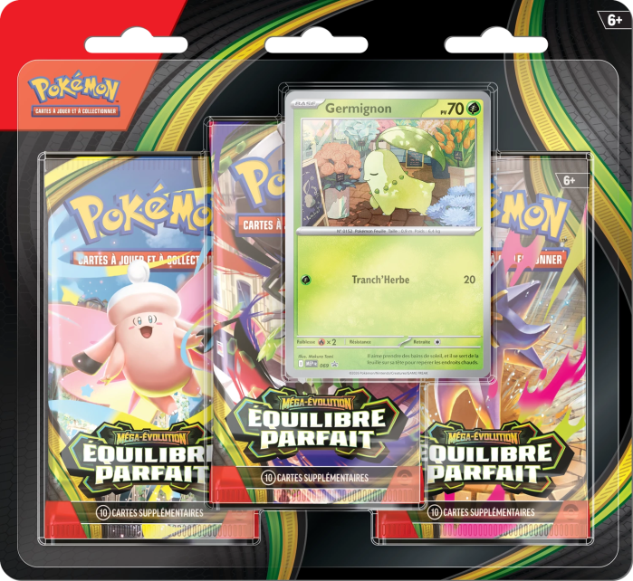 Pokémon – Équilibre Parfait Three Pack Blister