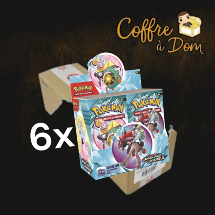 Pokémon – EV09 Aventures Ensemble – Box mit 36 Boostern (Display)(FR) « Case »