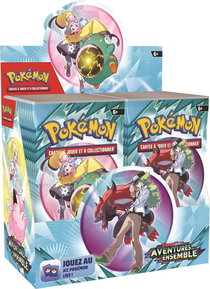 Pokémon – EV09 Aventures Ensemble – Boîte de 36 Boosters (Display)(FR)