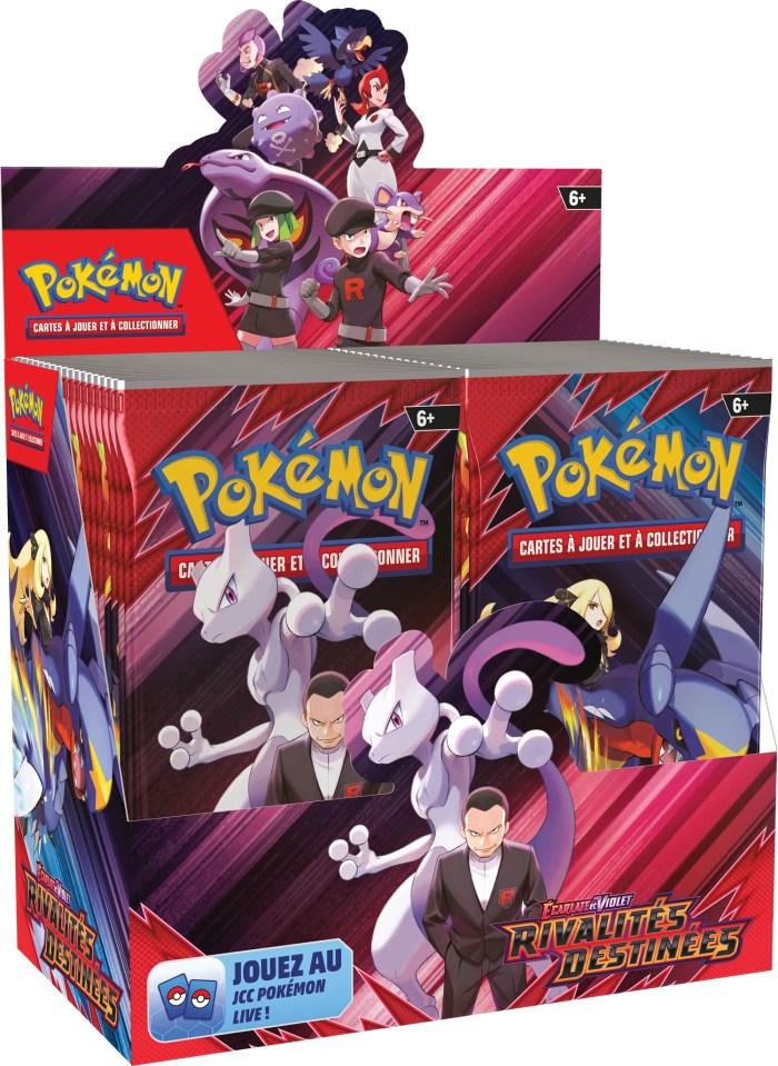 Pokémon – EV10 Rivaux Prédestinés – Boîte de 36 Boosters (Display) FR 