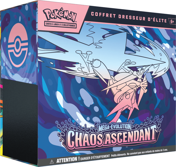 Pokémon – ME04 Chaos Ascendant – Coffret Dresseur d’élite (FR) 