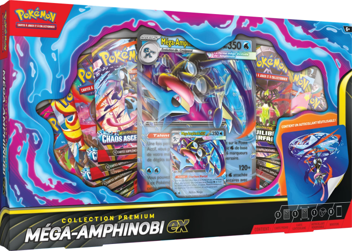 Pokémon – Méga-Amphinobi Premium ex Collection