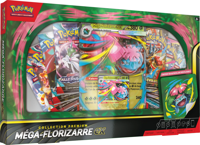 Pokémon – Méga-Florizarre EX Premium Collection