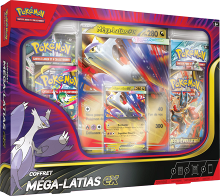 Pokémon – Méga- Latias Ex Box