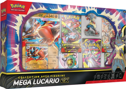 Pokémon – Méga Lucario ex Figure Collection