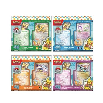 Pokémon – World Championship Deck 2025 (4er-Set)