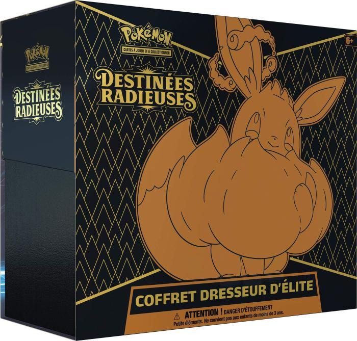 Pokémon – Destinées Radieuses Elite-Trainer-Box + mit Acrylschutz
